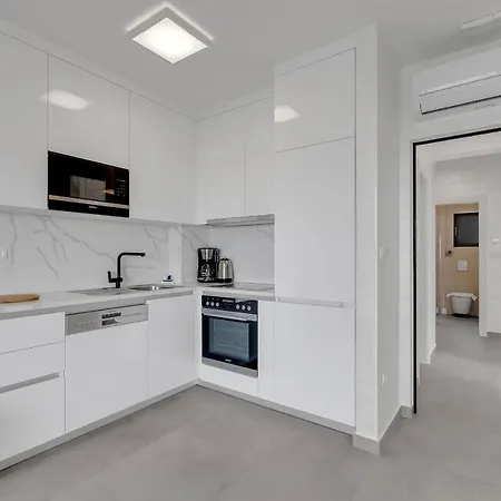 Luxury Apartment Adriasun Free Beach Parking Makarska Exterior photo